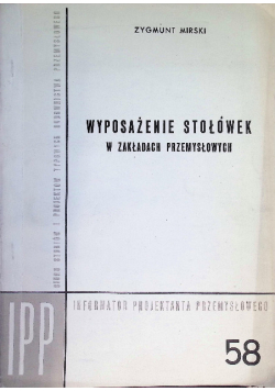 Wyposażenie stołówek w zakładach przemysłowych