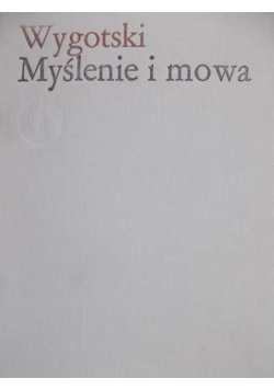 Myślenie i mowa