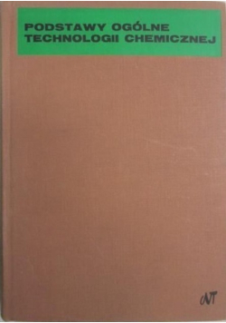 Podstawy ogólne technologii chemicznej