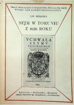 Sejm w Toruniu z 1626 roku