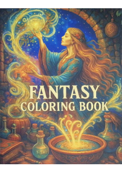 Fantasy coloring book