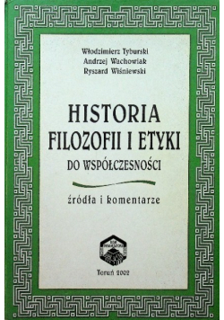 Historia filozofii i etyki do współczesności