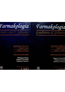 Farmakologia Goldmana i Gilmana Tom I i II