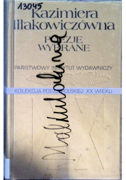 Iłłakowiczówna Poezje wybrane