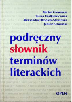 Podręczny słownik terminów literackich