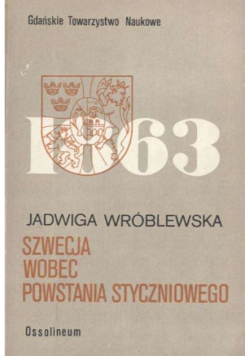 Szwecja wobec powstania styczniowego