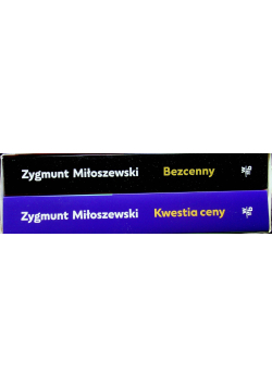 Bezcenny / Kwestia ceny