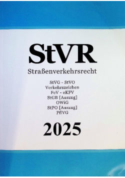 StVR Strassenverkehrsrecht