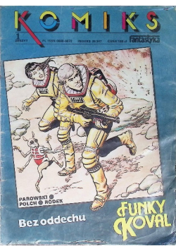 Komiks Fantastyka Zeszyt 1 / 87 Bez oddechu