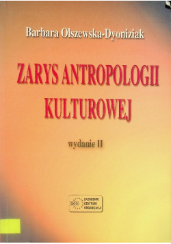 Zarys antropologii kulturowej