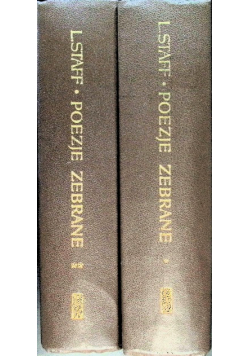 Poezje zebrane Tom 1 i 2