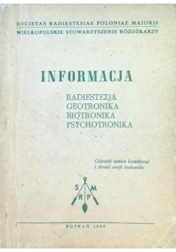 Informacja Radiestezja Geotronika Biotronika
