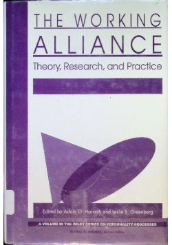 The Working Alliance Theory research and practice