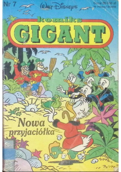 Komiks gigant Nr 7 / 93 Nowa przyjaciółka