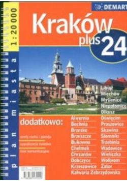 Kraków plus 24 plan miasta