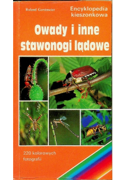 Owady i inne stawonogi lądowe Encyklopedia kieszonkowa