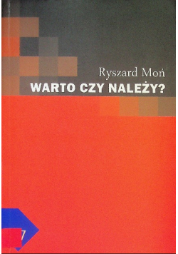 Warto czy należy?