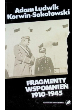 Fragmenty wspomnień 1910 - 1945