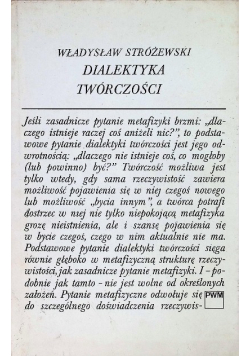 Dialektyka Twórczości
