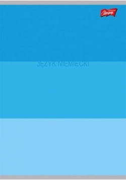 Zeszyt A5/60K kratka Niemiecki ze ściągą (10szt)