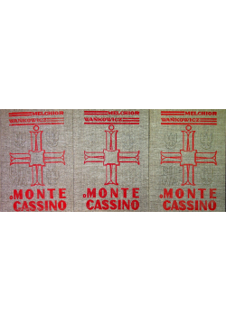 Bitwa o Monte Cassino Tom I do III