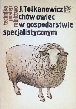 Chów owiec w gospodarstwie specjalistycznym