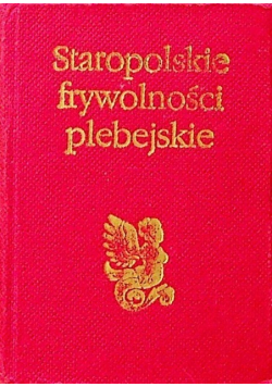 Staropolskie frywolności plebejskie