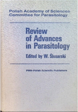Review Of Advances In Parasitology