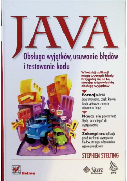 Java Obsługa wyjątków usuwanie błędów i testowanie kodu