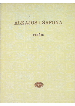 Alkajos i Safona pieśni