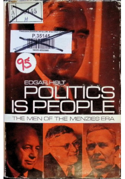 Politics is People: The Men of the Menzies Era