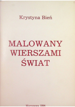 Malowany wierszami świat