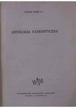 Antologia patrystyczna