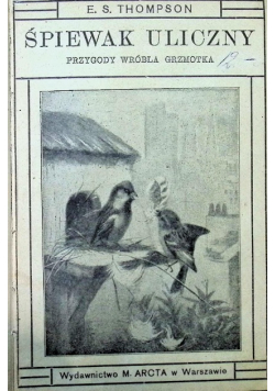 Śpiewak uliczny.  Srebrnoplamik, ok. 1936r.