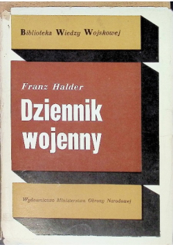 Dziennik wojenny