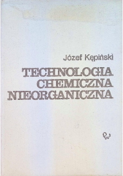 Technologia chemiczna nieorganiczna