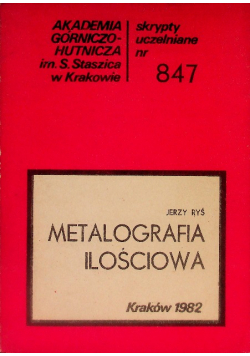 Metalografia Ilościowa