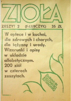 Zioła Zeszyt 2