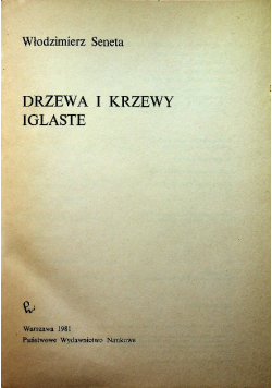 Drzewa i krzewy iglaste