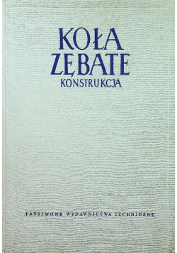 Koła zębate konstrukcja
