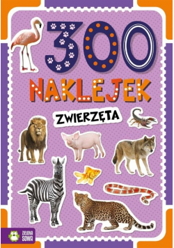 300 Naklejek zwierzęta