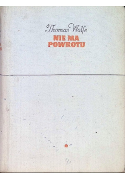 Nie ma powrotu