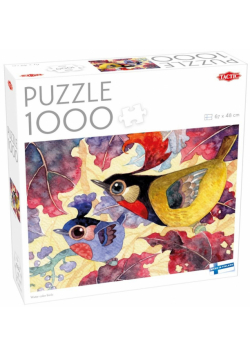 Puzzle 1000 Water color birds