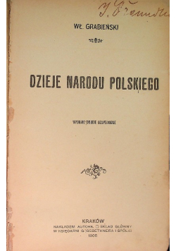 Dzieje narodu polskiego 1906r