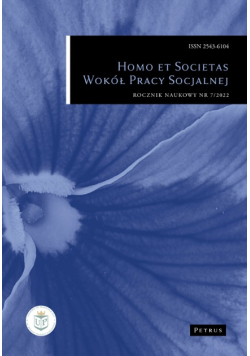 Homo et Societas. Wokół Pracy Socjalnej 7/2022