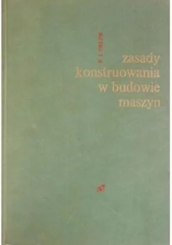 Zasady konstruowania w budowie maszyn