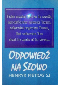 Odpowiedź na Słowo