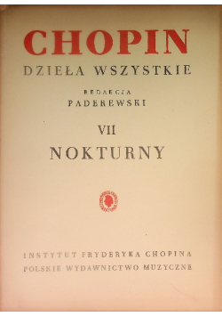 Dzieła wszystkie Tom VII Nokturny, 1949 r.