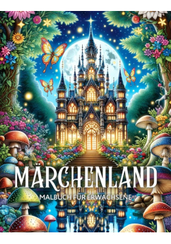 Marchenland Malbuch fur Erwachsene: Fantasy Ausmalbuch mit Feenhaften Feen, Magischen Heimen