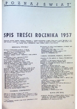 Poznaj świat Nr 1 do 12 / 57